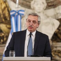 "Empieza a vislumbrarse un horizonte más claro", aseguró Alberto Fernández