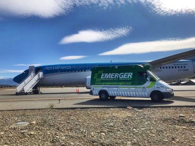 "Protocolo por coronavirus": máxima tensión en el aeropuerto de Bariloche