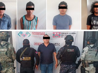 Detienen a 21 policías, un comandante y a cuatro presuntos delincuentes en Chiapas