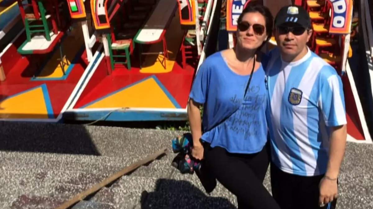 Cecilia Calafell y Pablo Lescano. Fuente: (Instagram)