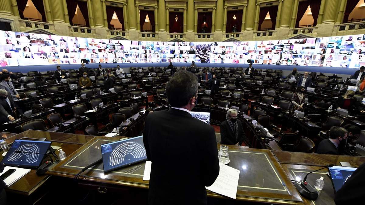 Cámara de Diputados de la Nación (Fuente: Twitter)