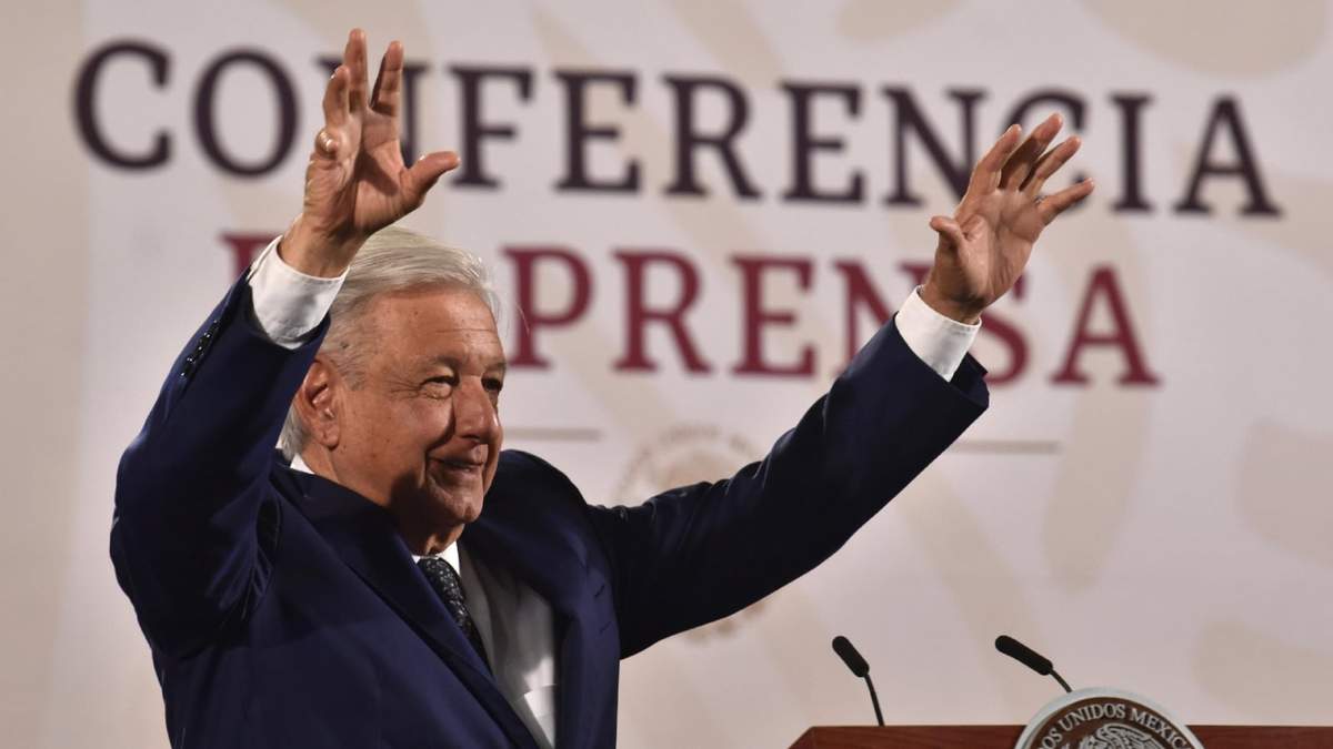 El presidente López Obrador