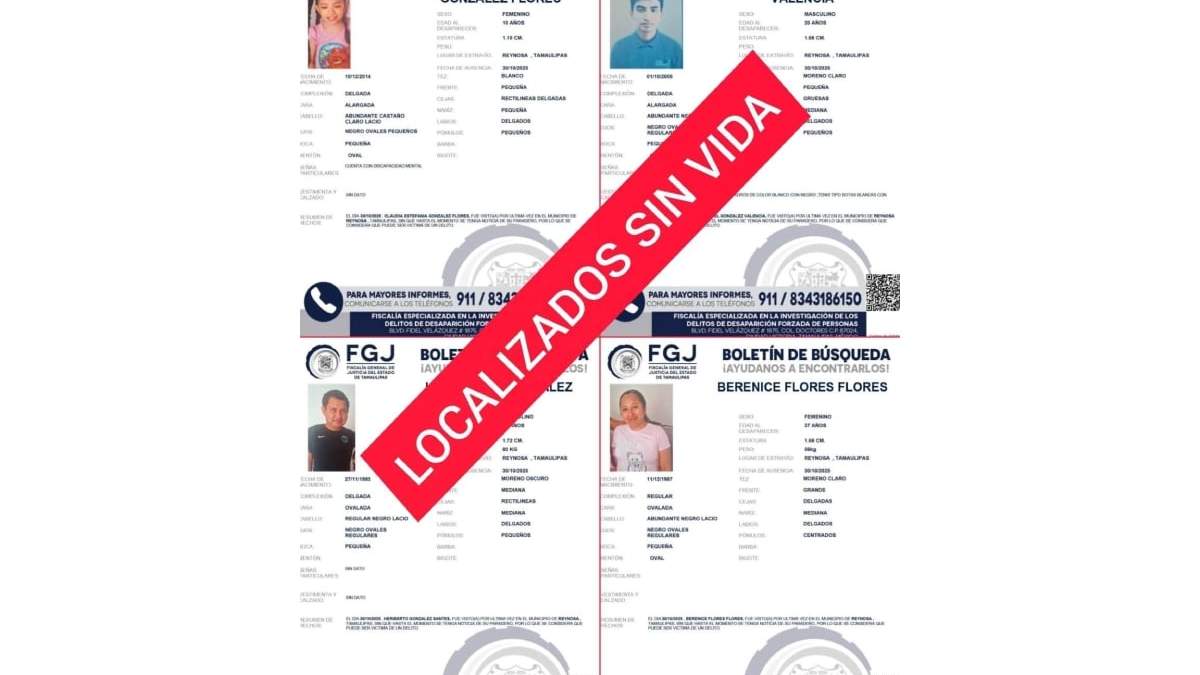 Familia asesinada