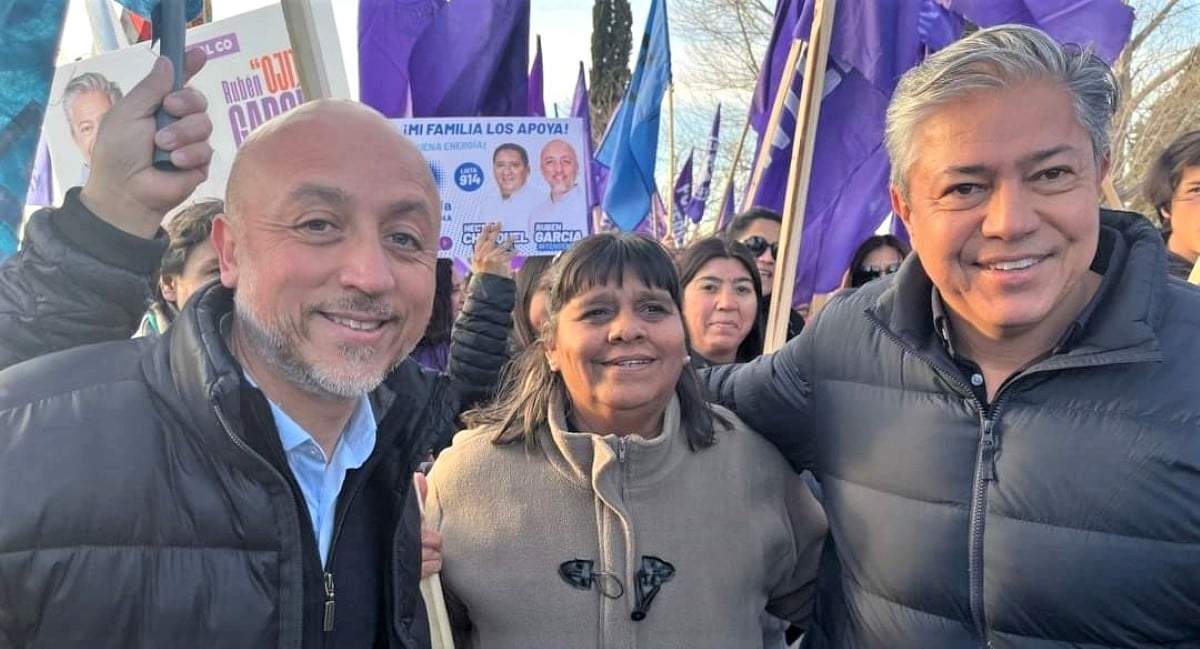 Rubén "Ojito" García y Rolando Figueroa. Fuente. (Twitter)