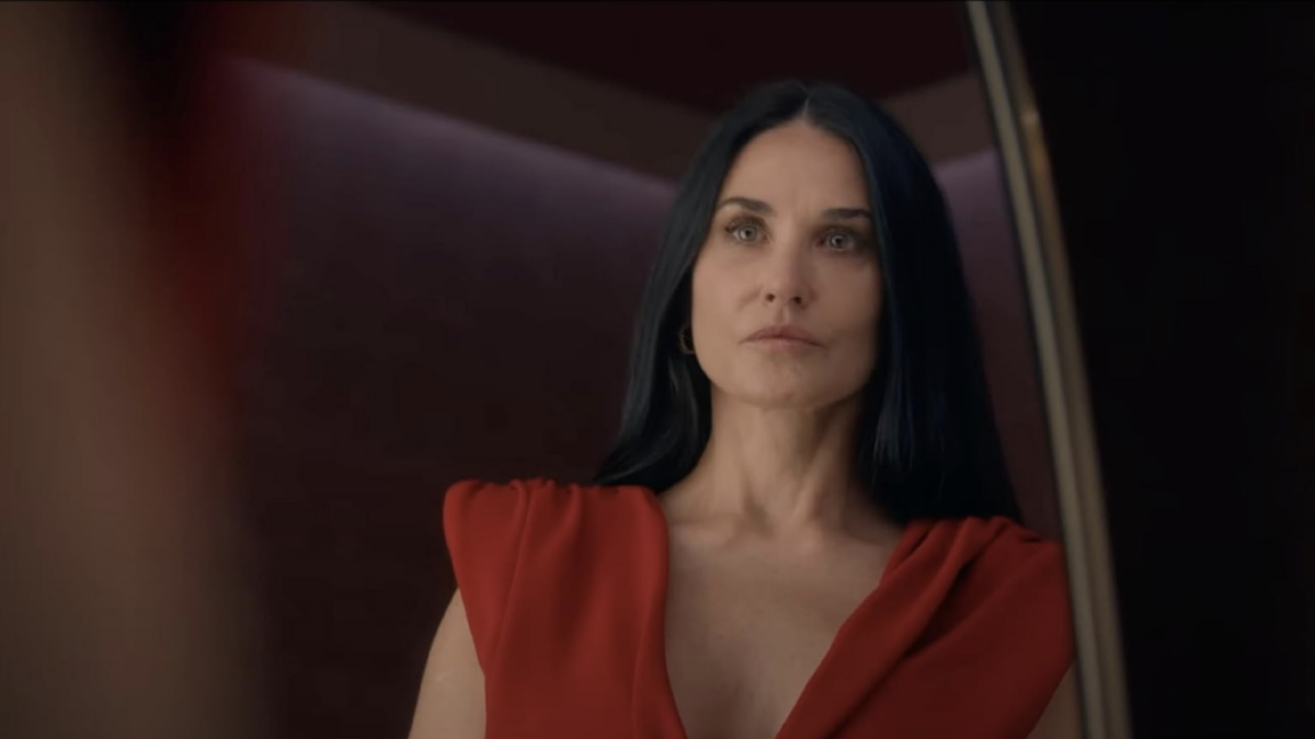 Demi Moore en una escena de La Sustancia