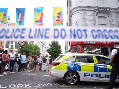 Heridos dos policías de Reino Unido tras ser apuñalados en el centro de Londres