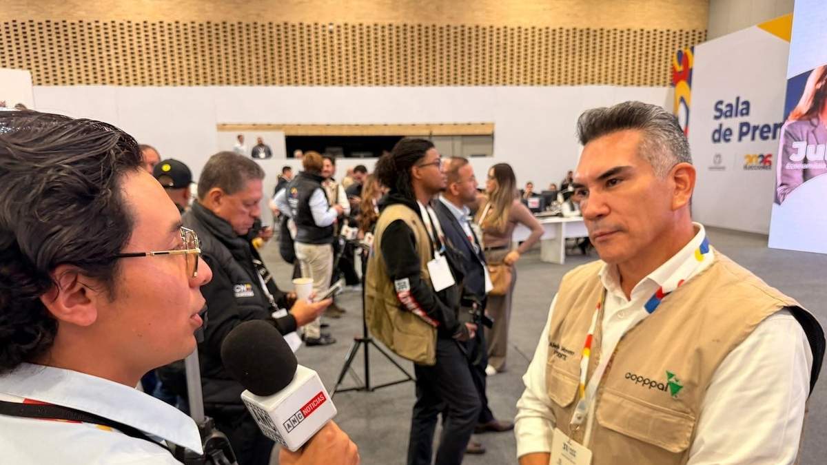 Alejandro "Alito" Moreno asistió como observador a las elecciones de Colombia