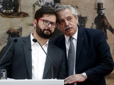 Gabriel Boric criticó a Alberto Fernández por sus dichos contra la justicia chilena
