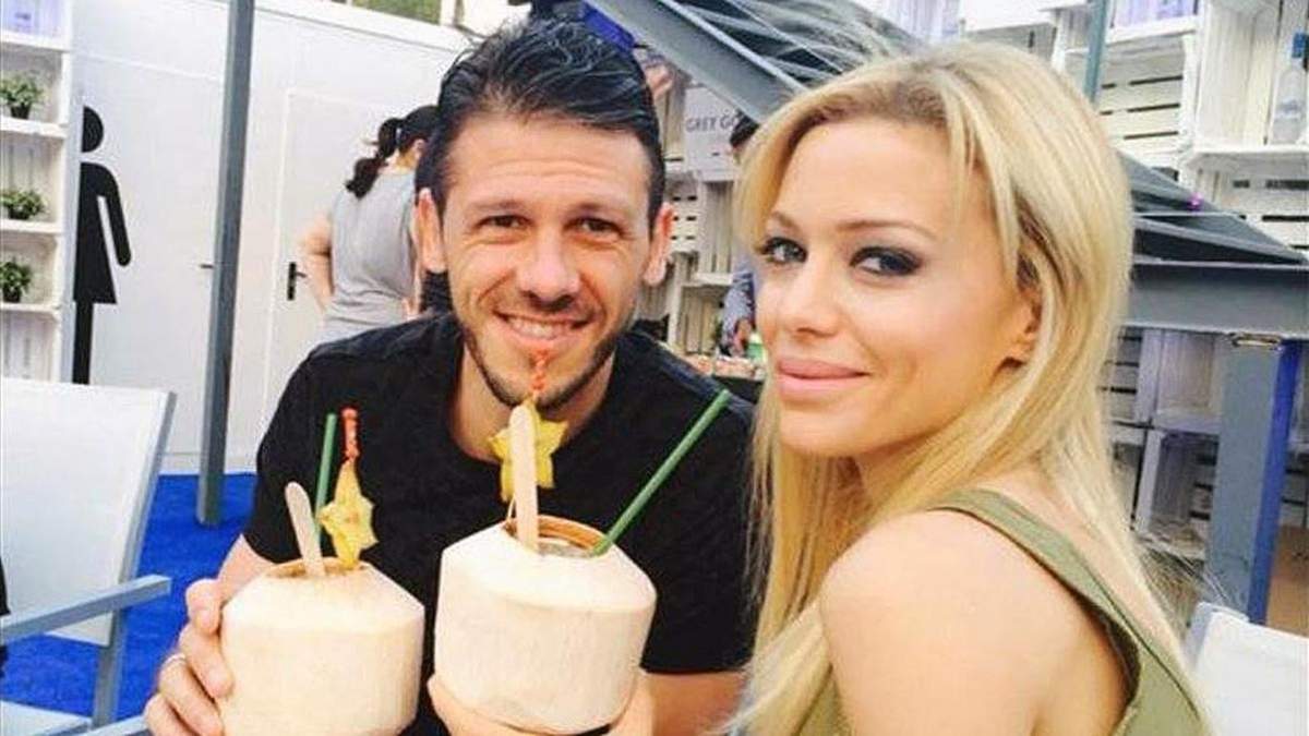 Evangelina Anderson y Martín Demichelis. Fuente: (Instagram)