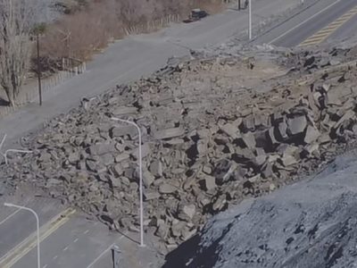 Servicio Geológico advierte sobre peligro de nuevos derrumbes en el cerro de la Virgen
