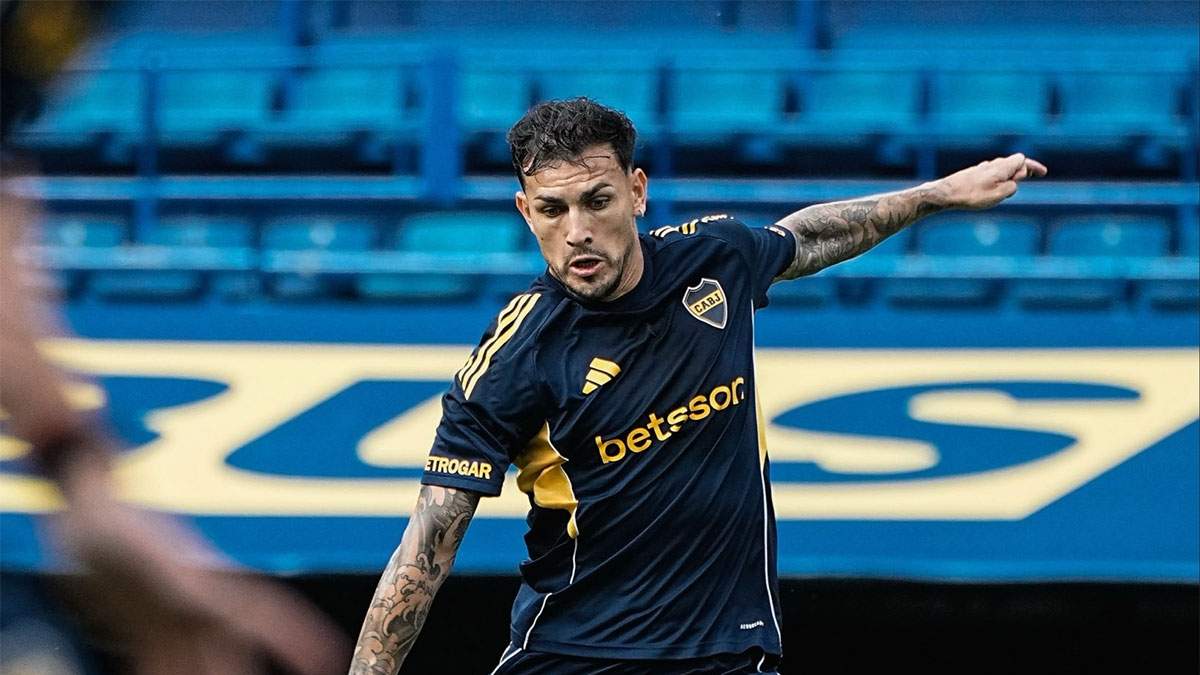 Leandro Paredes ya entrenó con normalidad en Boca y seguramente sea titular el fin de semana.