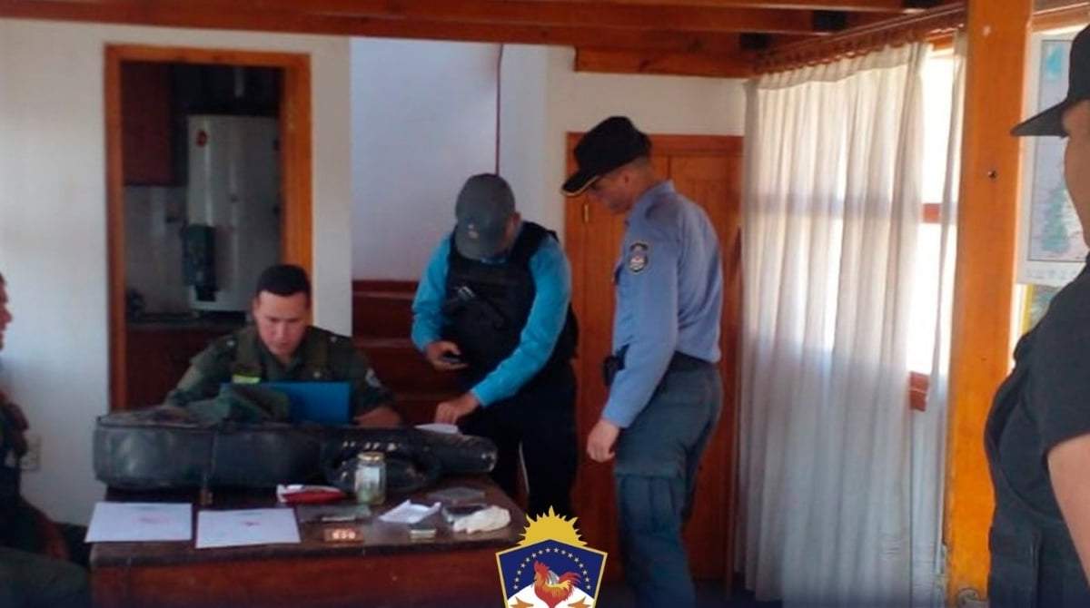 Procedimiento de revisión. Fuente: (Policía de Neuquén)