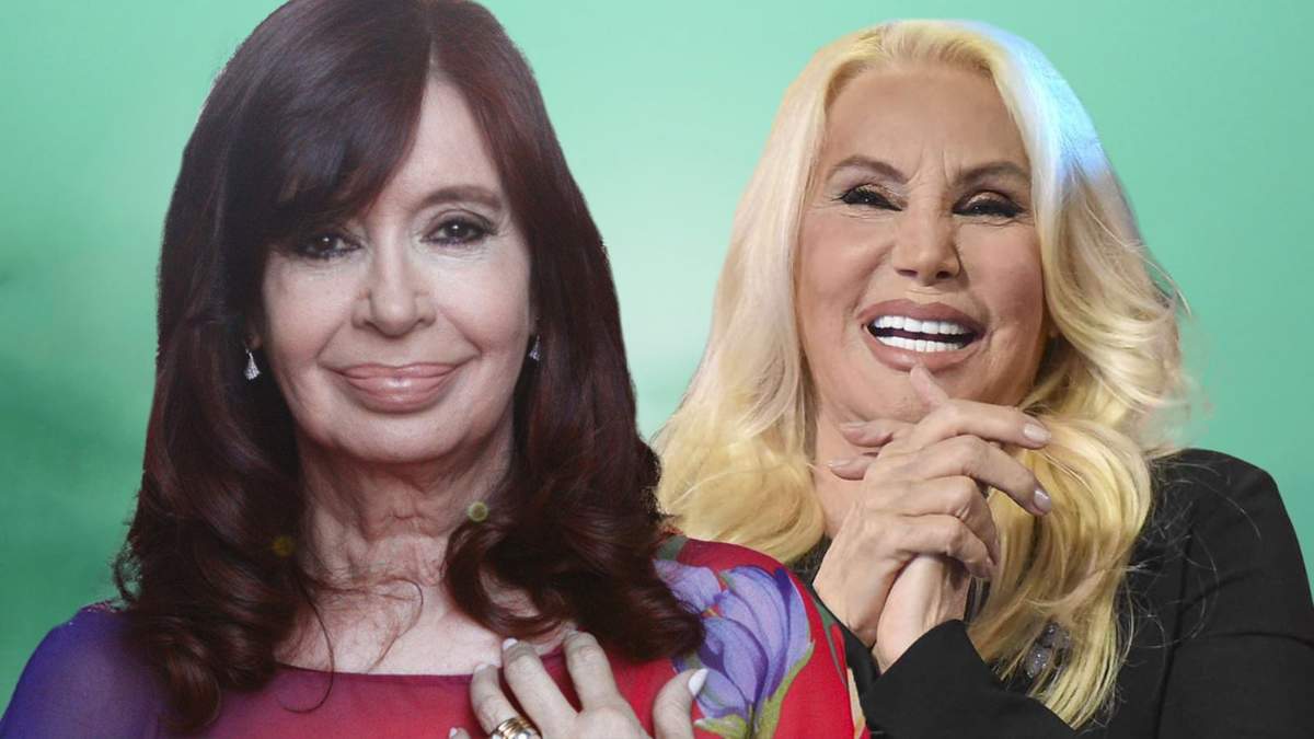 Susana Giménez-Cristina Fernández de Kirchner. Fuente: (Minuto Neuquén)