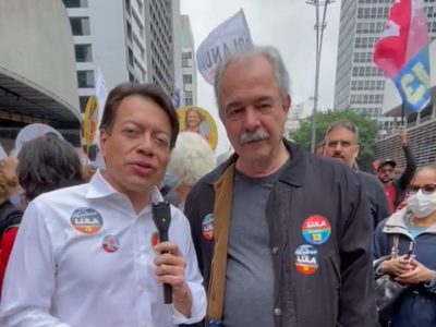 Previo a la elección en Brasil, colaborador de Lula agradece la solidaridad de AMLO y Morena