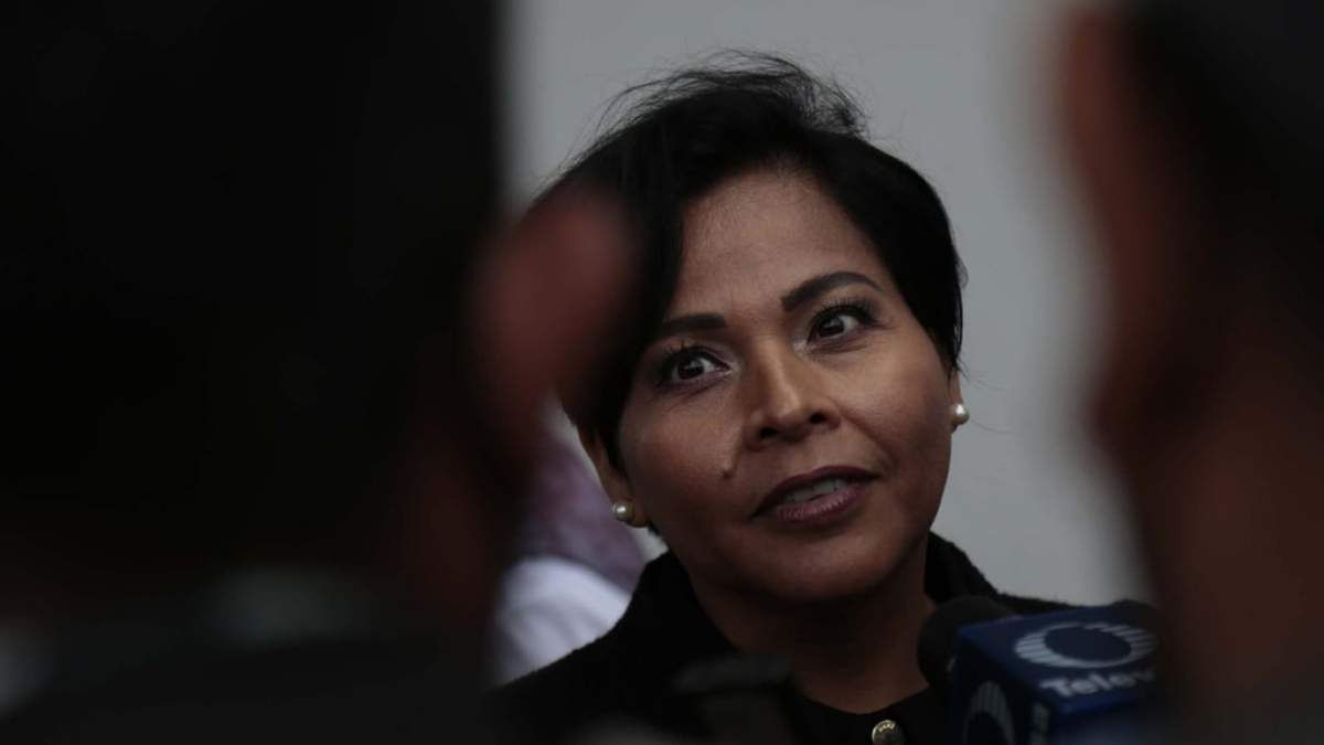 La fiscal de Guerrero, la teniente coronel Sandra Luz Valdovinos Salmerón