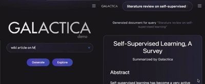 Meta retira su modelo de IA Galactica por difundir información falsa y racista