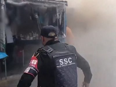 Flamazo en Cetram Zaragoza deja tres lesionados (Video)