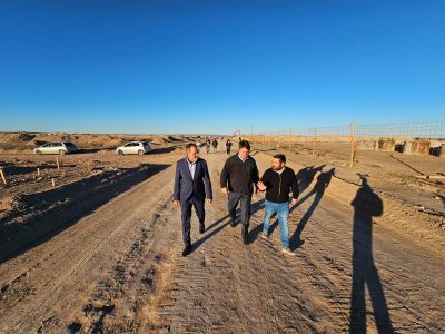Gaido confirmó que se entregarán los primeros 400 lotes del Distrito 6 antes de que finalice el año