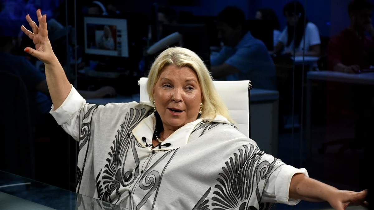Elisa Carrió, exdiputada nacional. Fuente: (Twitter)
