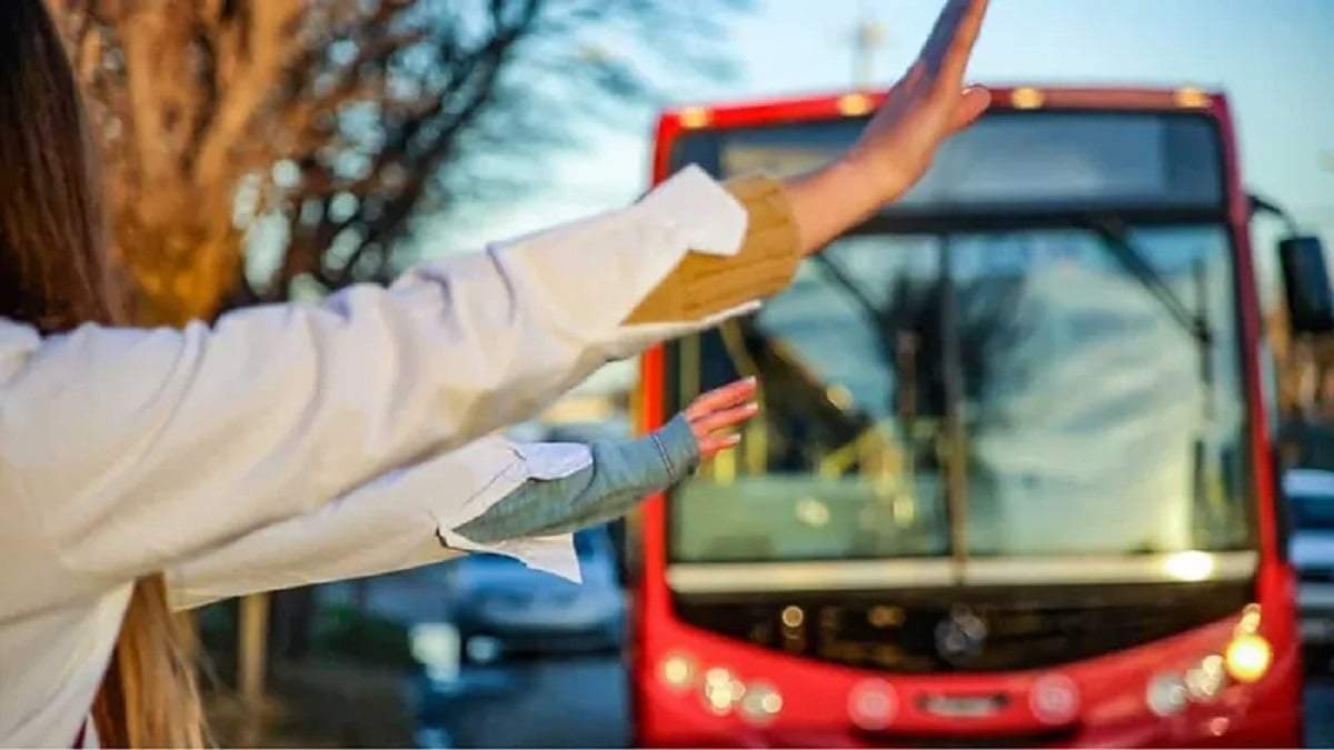 Paro de transporte. Fuente: (Instagram)