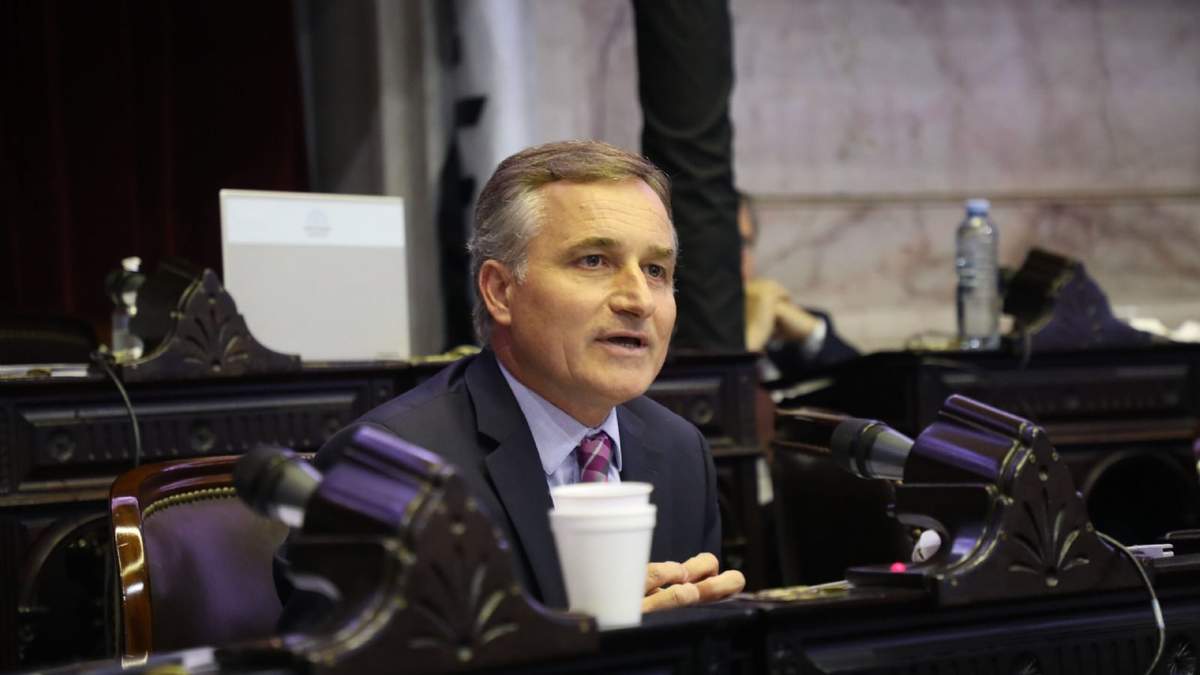 David Schlereth, diputado nacional con mandato cumplido. Fuente: (Twitter)