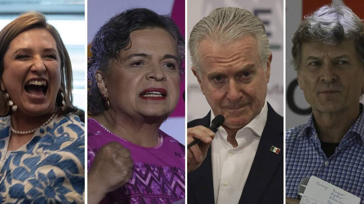 Xóchitl Gálvez, Betariz Paredes, Santiago Creel y Enrique de la Madrid, semifinalistas del FAM