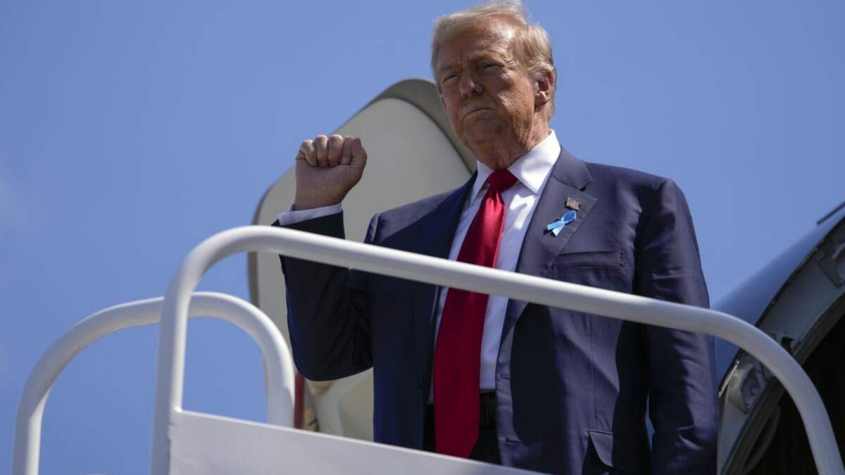 Donald Trump, expresidente de EU