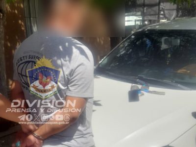 Detuvieron a un hombre por ser el presunto autor de varios robos en comercios y hoteles