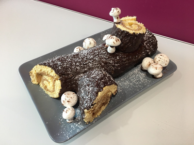 Tronco de Navidad: si aún no sabés cuál postre hacer para Fin de Año, mirá esta opción full chocolate y crema