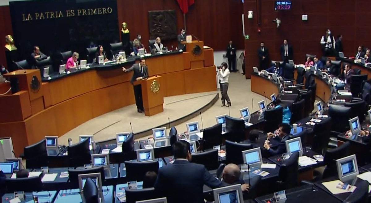 La sesión del Senado que ratificó los ascensos