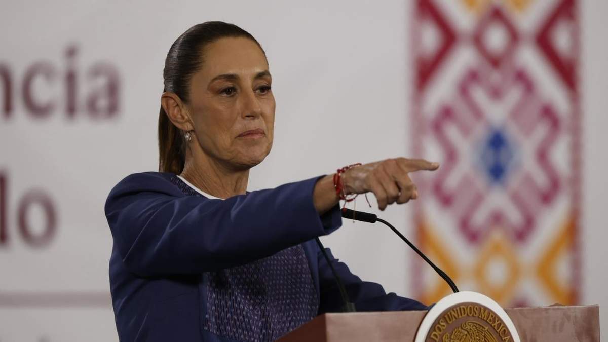 La presidenta en Palacio Nacional