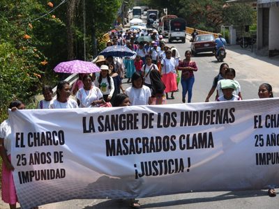 Viudas reprochan 25 años de impunidad por la matanza de El Charco perpetrada por militares