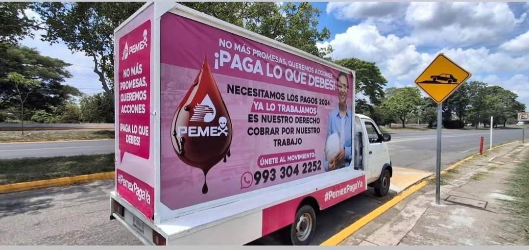 Campaña de subcontratistas para reclamar a Pemex adeudos