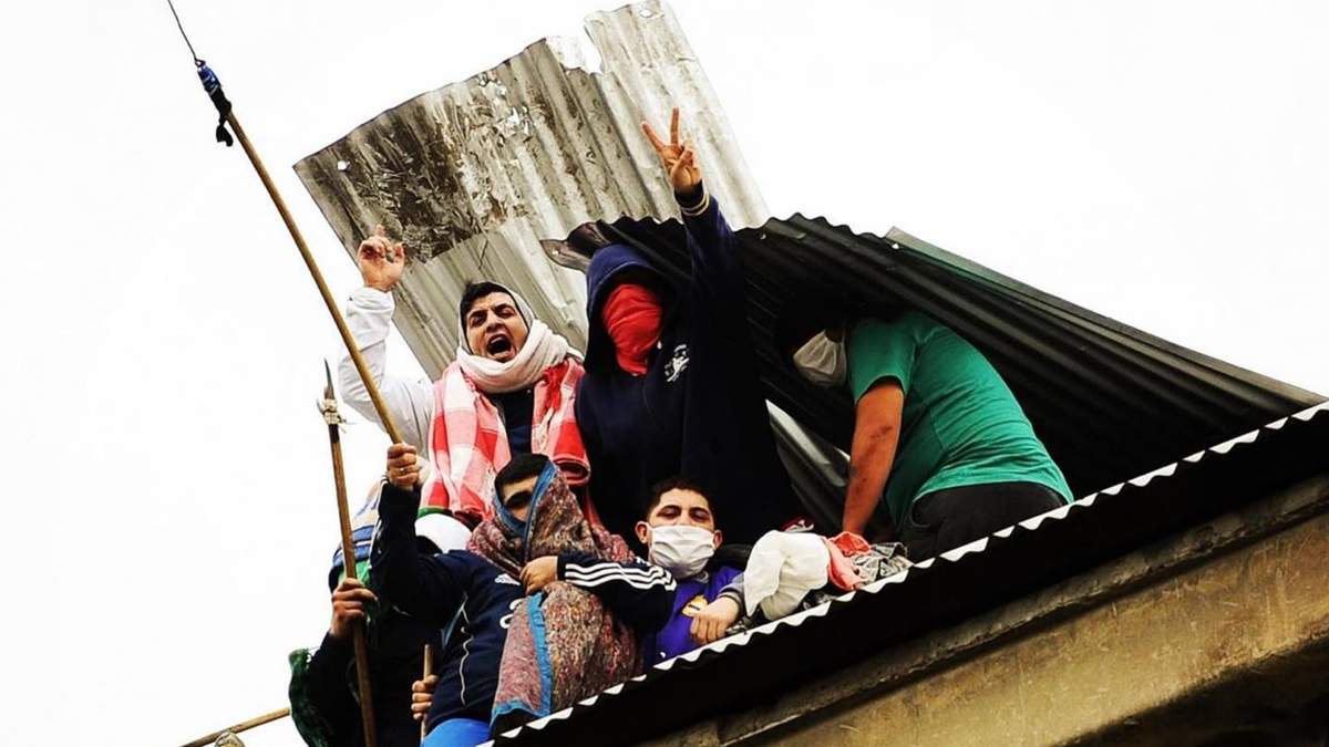 Motín penitenciario en el centro de reclusión de Florencio Varela. Fuente: (Twitter)