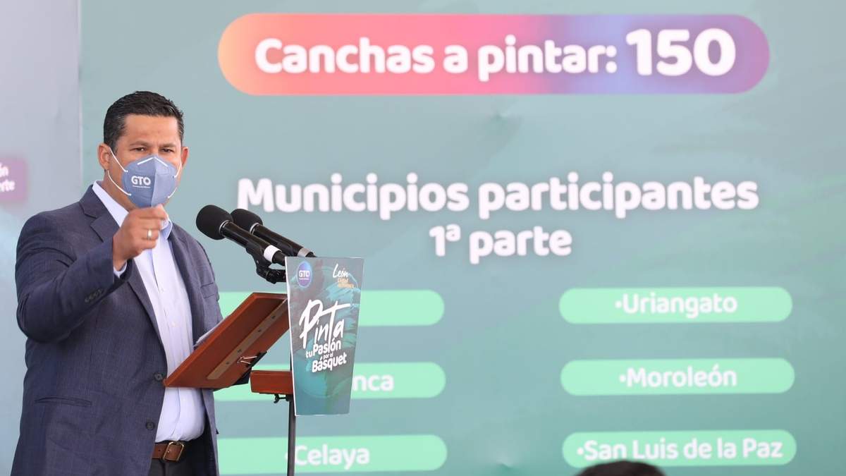 El gobernador Diego Sinhue Rodríguez Vallejo