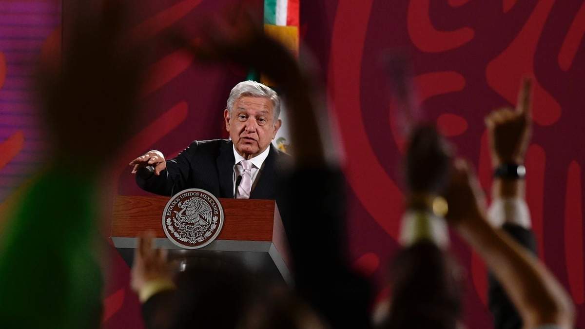 El presidente en Palacio Nacional