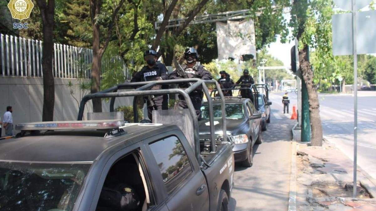 Operativo para el traslado de la madre de "El Lunares"