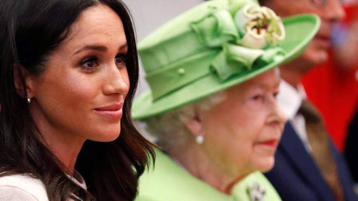 Meghan Markle y la reina Isabel II. Fuente: (Instagram)
