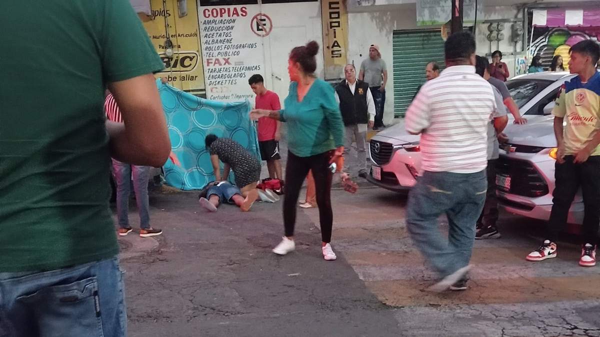 Estudiante muerto en las inmediaciones del CCH-Naucalpan
