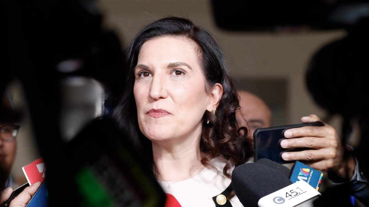 La presidenta de la Cámara de Diputados, Kenia López Rabadán