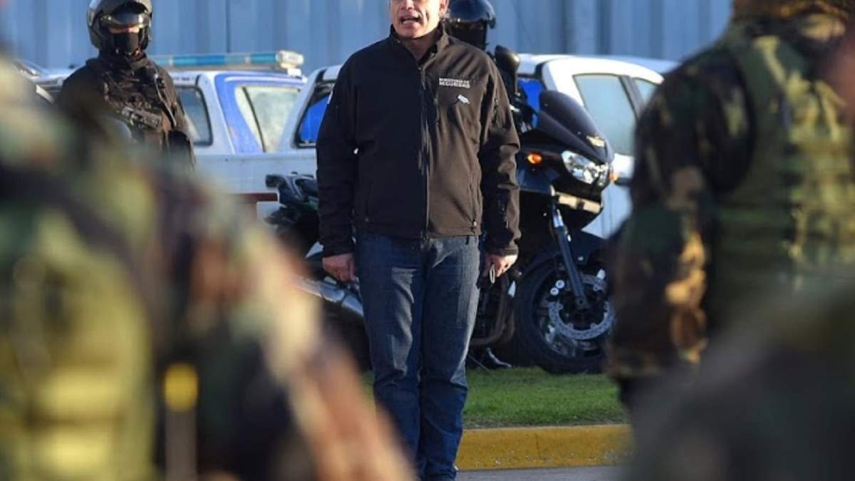 Sergio Berni, ministro de Seguridad de la Provincia de Buenos Aires. (Fuente: Twitter)