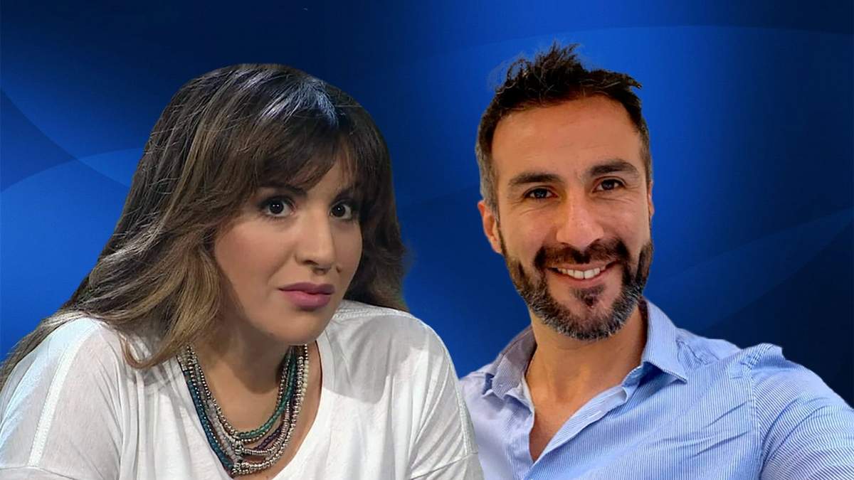 Gianinna Maradona y Leopoldo Luque. Fuente: (Minuto Neuquén)