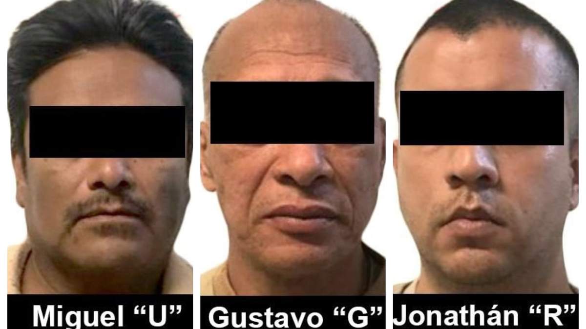 Los tres mexicanos extraditados a Estados Unidos