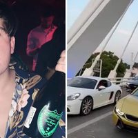 CJNG amenaza al influencer Fofo Márquez por cerrar puente con autos de lujo en Guadalajara (Video)