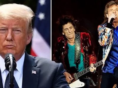 En serios problemas: The Rolling Stones muy cerca de demandar a Donald Trump