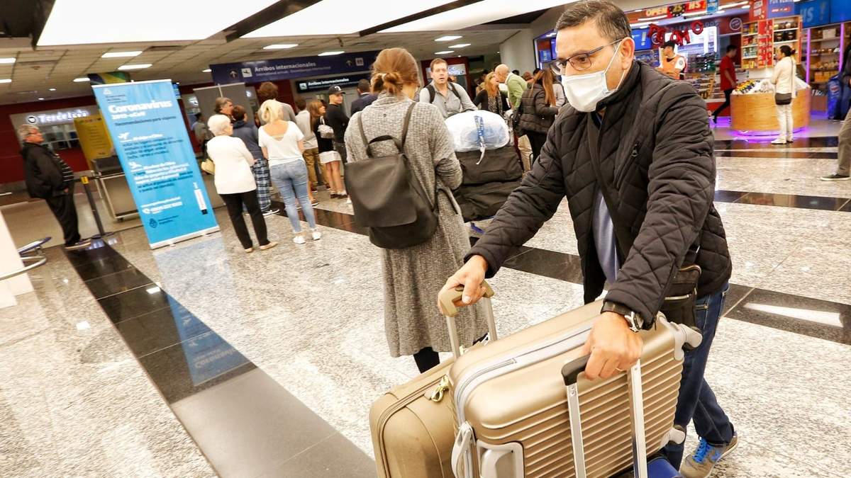 Aeropuerto de Ezeiza. Fuente: (Twitter)