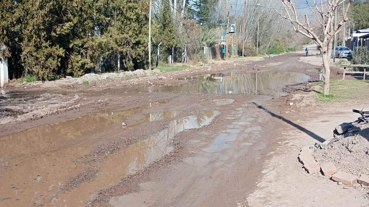 Una pérdida de agua preocupante.