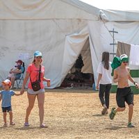 Campamento en Iztapalapa; un refugio para vidas quebradas