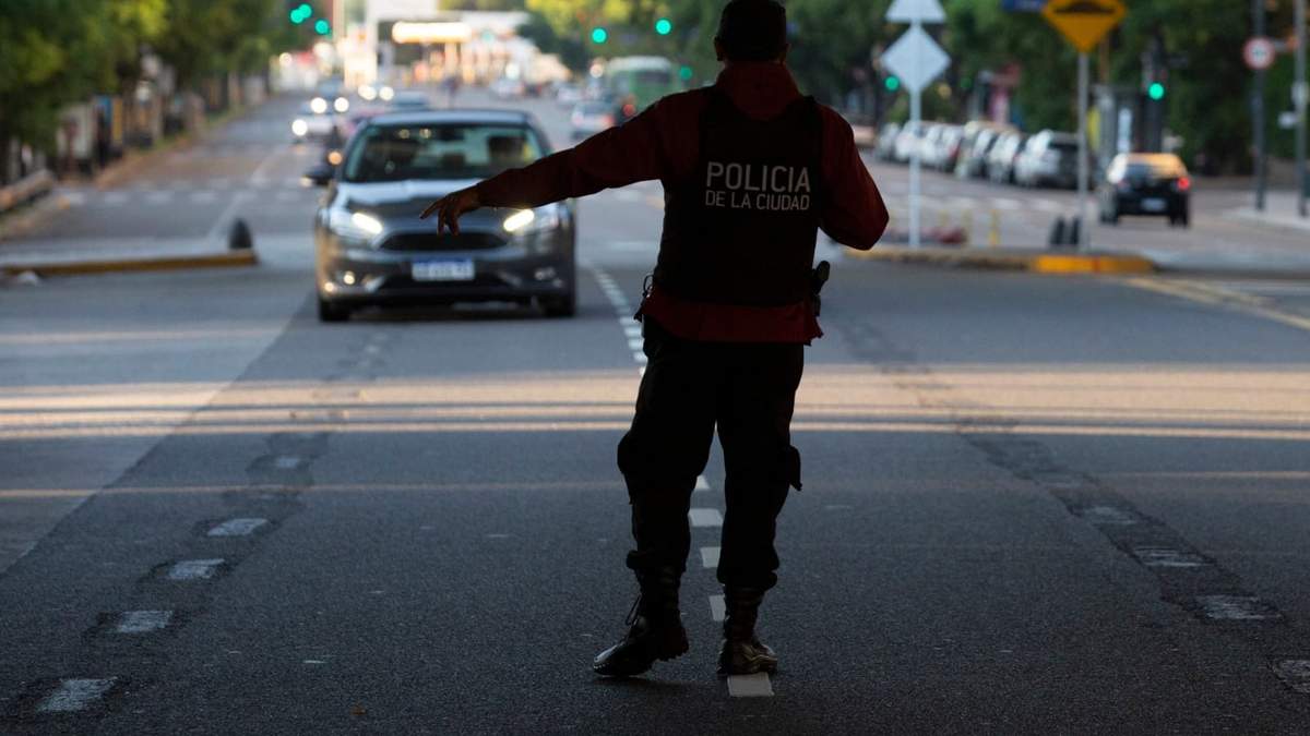 Policía de la Ciudad. Fuente: (Twitter)