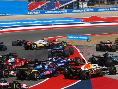 La suerte no acompañó a Franco Colapinto en la caótica largada de la Sprint de Austin